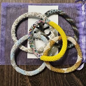 Sashka Co Beaded Bracelets Set of 5 B28